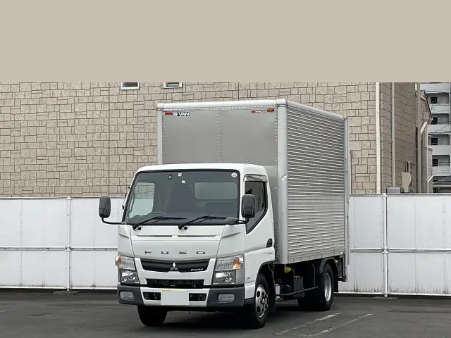 三菱 キャンター 小型 アルミバン パワーゲート TKG-FEA20の中古トラック画像1