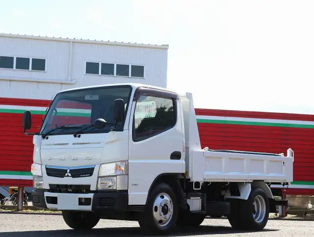 三菱 キャンター 小型 ダンプ 強化 コボレーンの中古トラック画像1