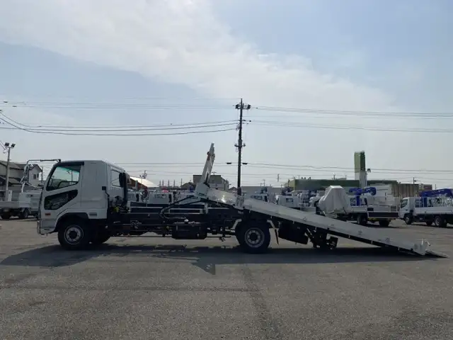 三菱 ファイター 中型/増トン 車両重機運搬 ラジコン ウインチの中古トラック画像7