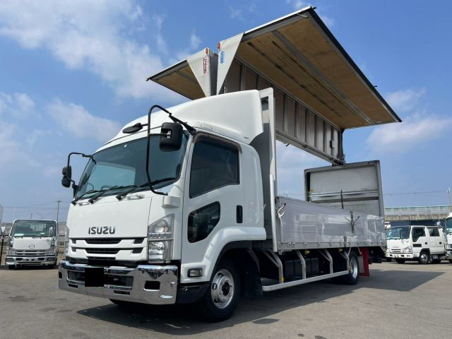 いすゞ フォワード 中型/増トン ウイング ワイド TKG-FRR90T2