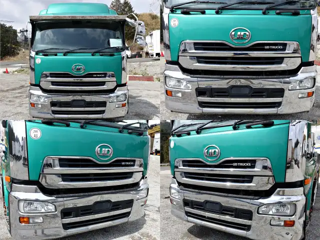 日産UD クオン 大型 平ボディ アルミブロック ベッドの中古トラック画像2