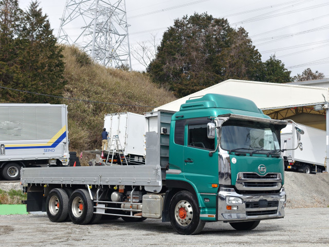日産UD クオン 大型 平ボディ QPG-CD5YL の中古トラック【車両No