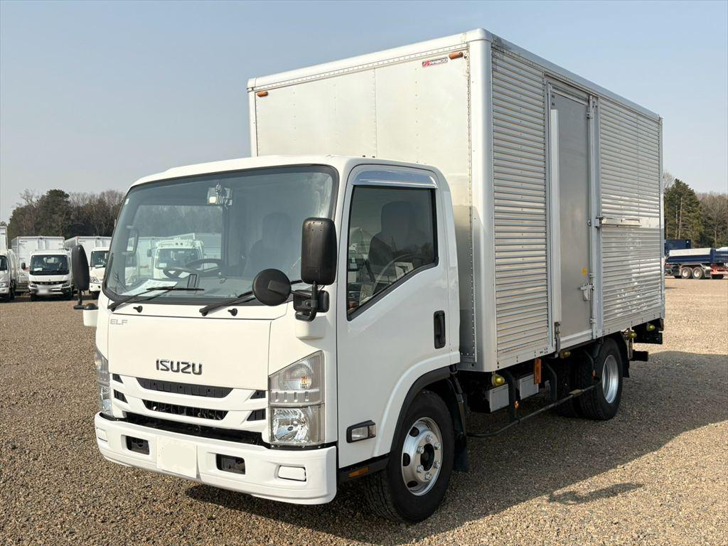 いすゞ エルフ 小型 アルミバン パワーゲート 床鉄板 の中古トラック【車両No.188244】