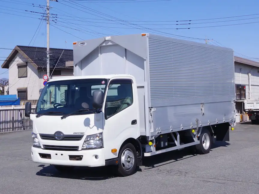 日野 デュトロ 小型 ウイング TKG-XZU720M H29｜画像1
