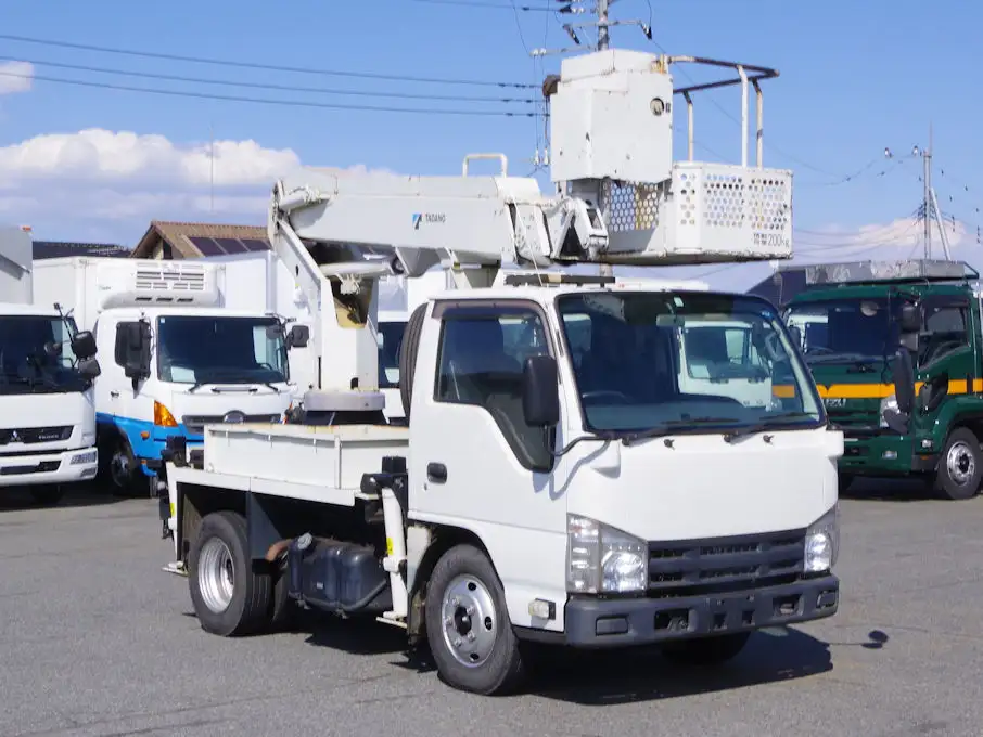 いすゞ エルフ 小型 高所・建柱車 高所作業車 TKG-NKR85ANの中古トラック画像2