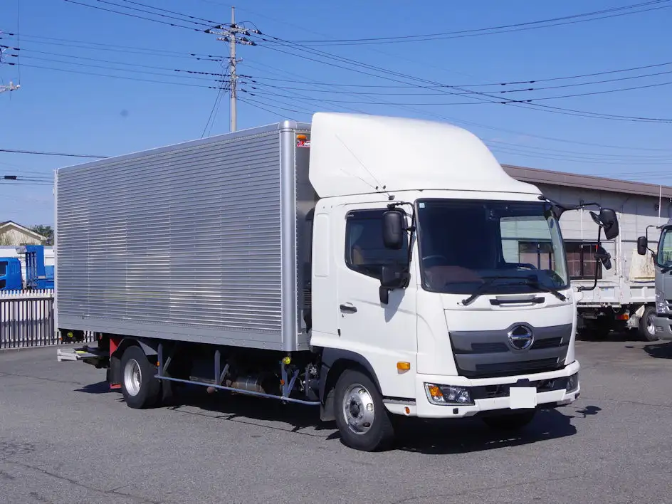 日野 レンジャー 中型/増トン アルミバン パワーゲート サイドドアの中古トラック画像2