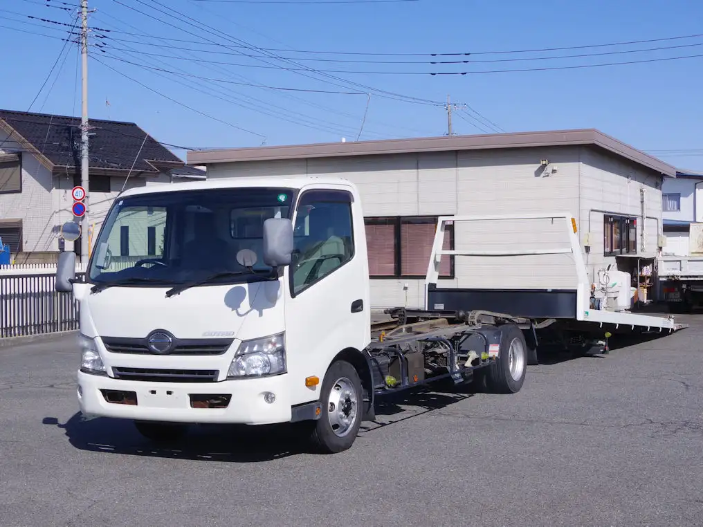 日野 デュトロ 小型 車両重機運搬 ラジコン ウインチの中古トラック画像1