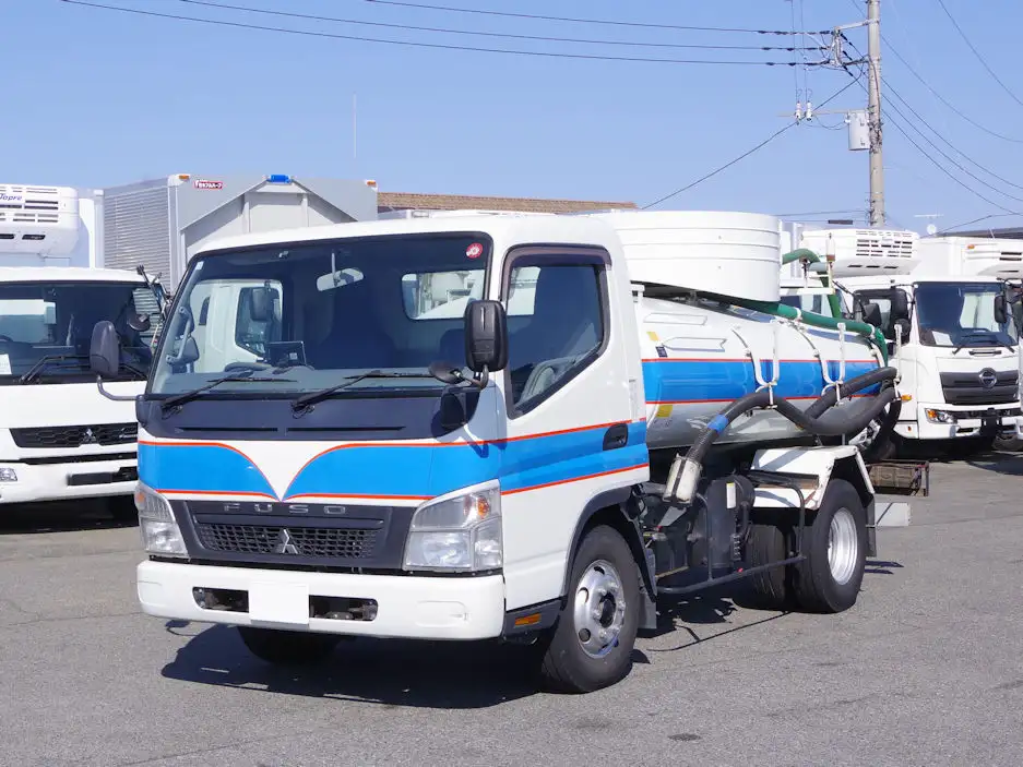 三菱 キャンター 小型 タンク車 バキューム PDG-FE83DYの中古トラック画像1