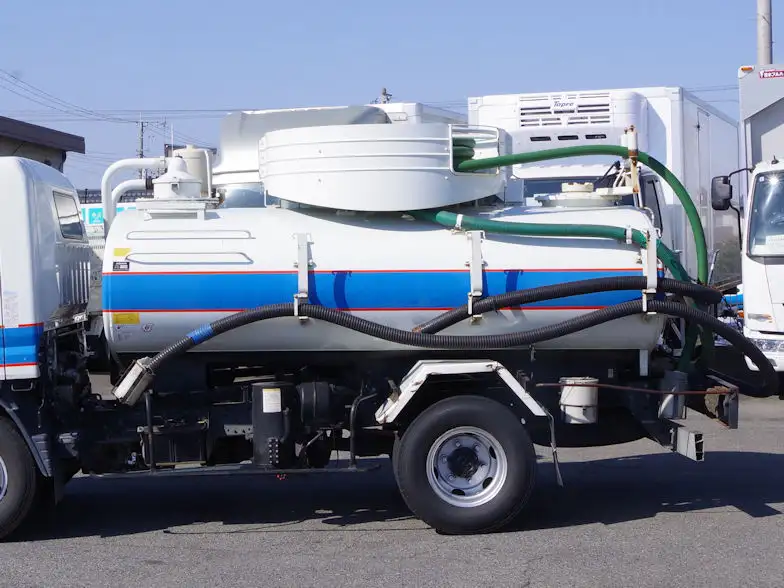 三菱 キャンター 小型 タンク車 バキューム PDG-FE83DYの中古トラック画像6