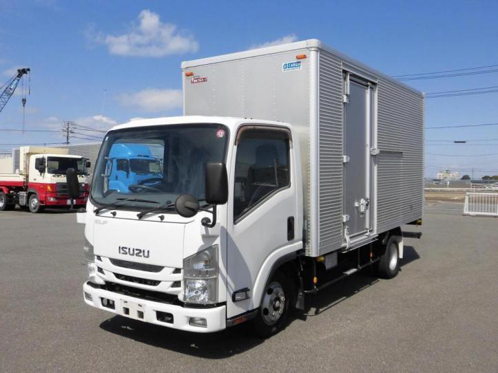 いすゞ エルフ 小型 アルミバン 標準ロング TRG-NLR85AN