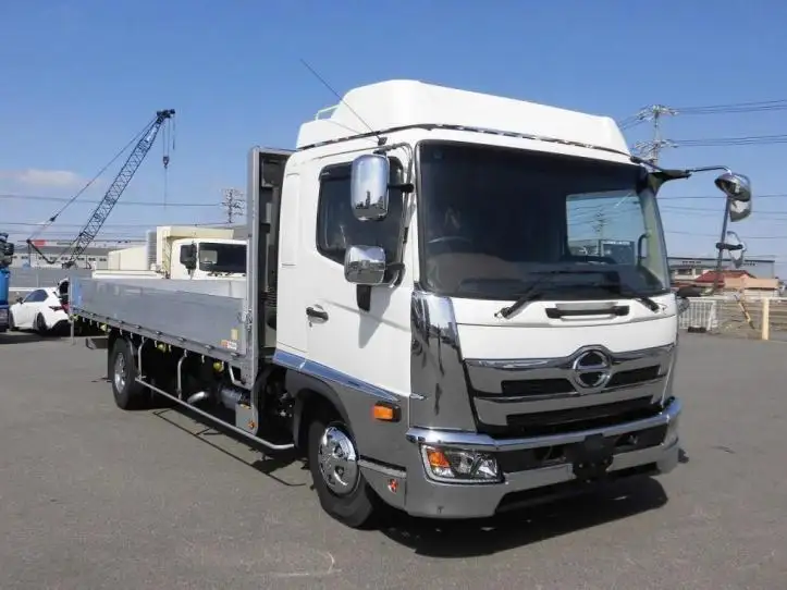 日野 レンジャー 中型/増トン 平ボディ アルミブロック ベッドの中古トラック画像2