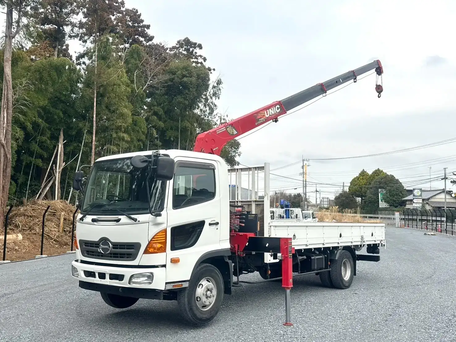 日野 レンジャー 中型/増トン クレーン付 4段 ラジコン｜画像1