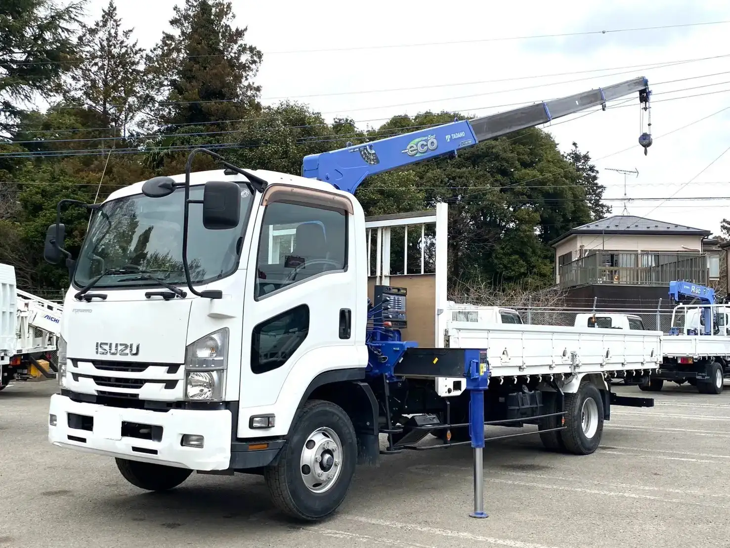 いすゞ フォワード 中型/増トン クレーン付 4段 ラジコン｜画像1