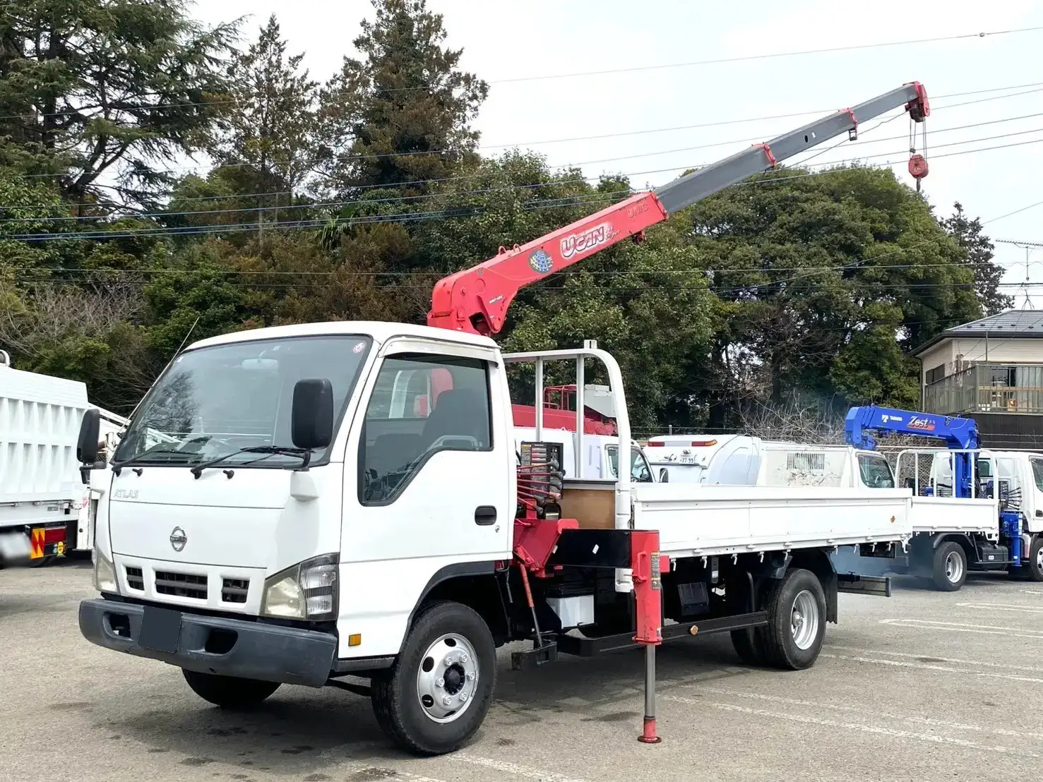 日産 アトラス 小型 クレーン付 4段 ラジコン の中古トラック【車両No.184726】