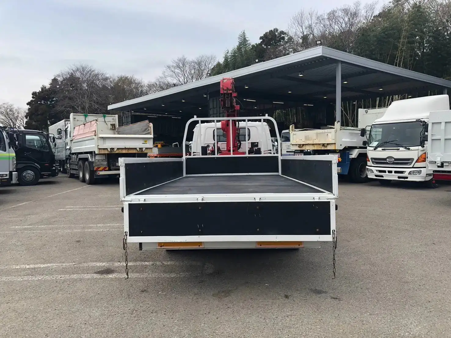 日産 アトラス 小型 クレーン付 4段 ラジコンの中古トラック画像6