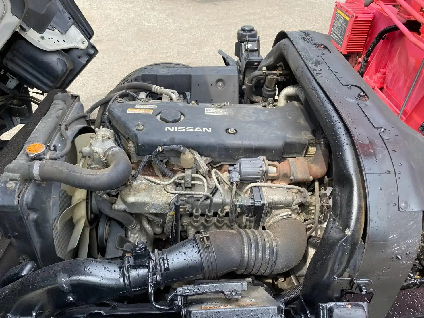 日産 アトラス 小型 クレーン付 4段 ラジコンの中古トラック画像19