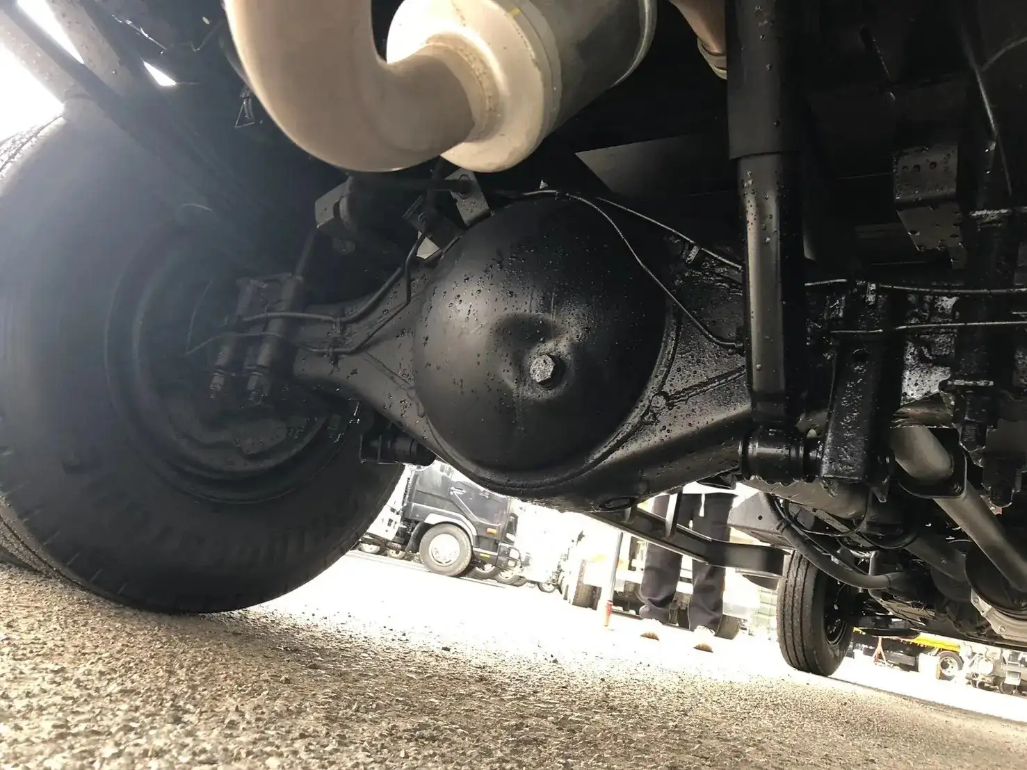 日産 アトラス 小型 クレーン付 4段 ラジコンの中古トラック画像16