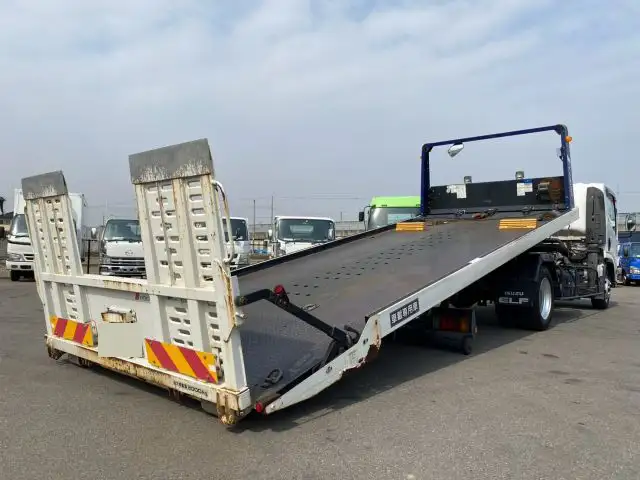 いすゞ エルフ 小型 車両重機運搬 ラジコン ウインチの中古トラック画像6