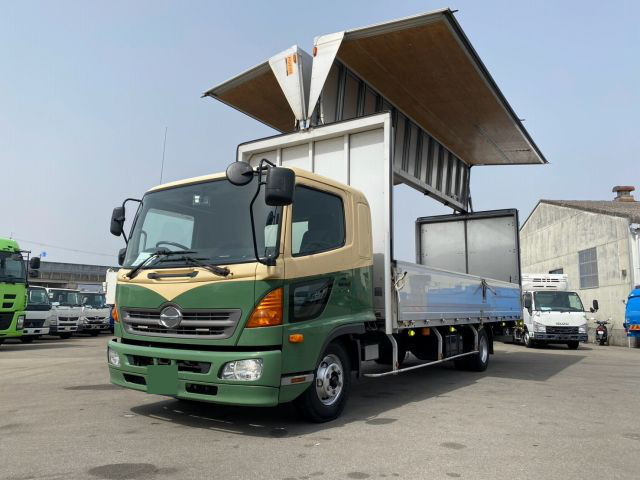 日野 レンジャー 中型/増トン ウイング ワイド TKG-FD7JMAA