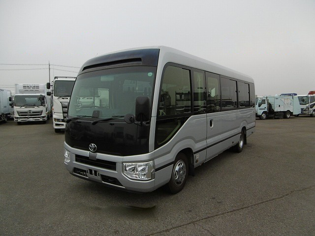 トヨタ コースター 小型 バス マイクロバス 2DG-XZB70 の中古