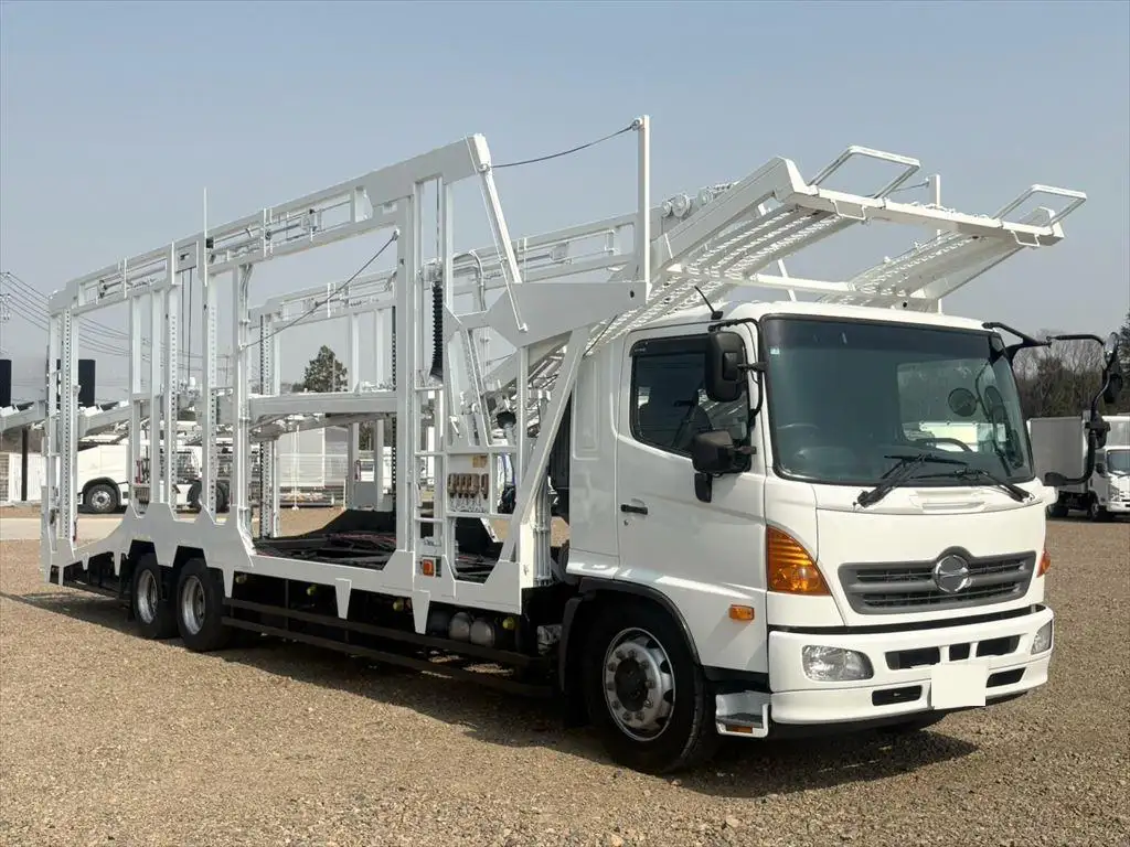 日野 レンジャー 中型/増トン 車両重機運搬 ベッド LDG-GK8JWAAの中古トラック画像2