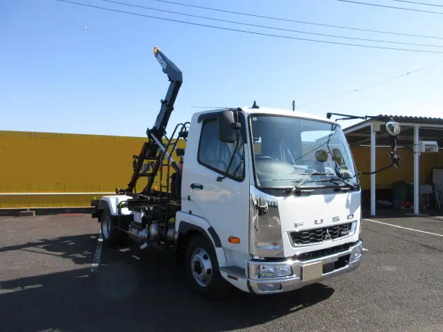 三菱 ファイター 中型/増トン アームロール ツインホイスト 2KG-FK72Fの中古トラック画像2