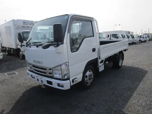 いすゞ エルフ 小型 平ボディ TRG-NJR85A H29｜画像1