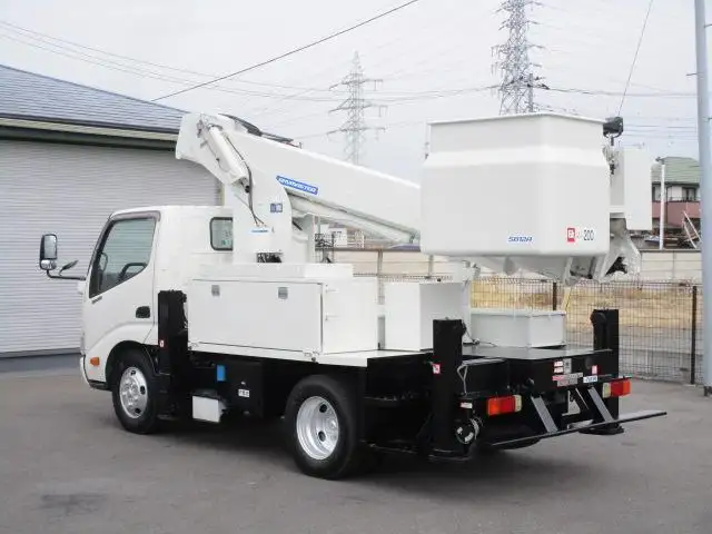 日野 デュトロ 小型 高所・建柱車 高所作業車 の中古トラック画像7