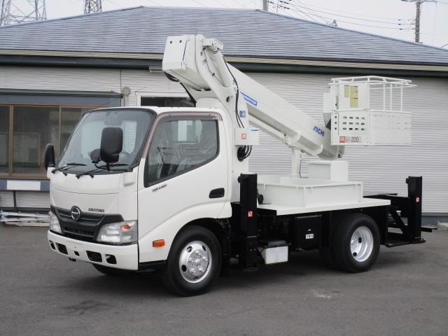 日野 デュトロ 小型 高所・建柱車 高所作業車 TKG-XZU600E