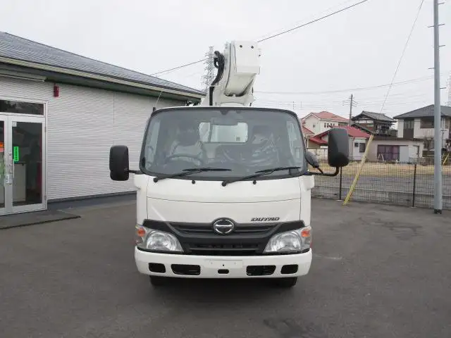 日野 デュトロ 小型 高所・建柱車 高所作業車 TKG-XZU600Eの中古トラック画像2