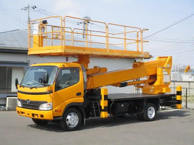 日野 デュトロ 小型 高所・建柱車 高所作業車 BDG-XZU424M｜画像1