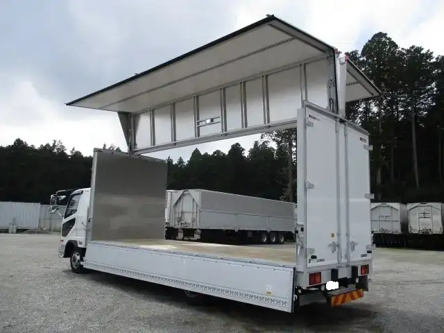 三菱 ファイター 中型/増トン ウイング ベッド 2KG-FK62Fの中古トラック画像6
