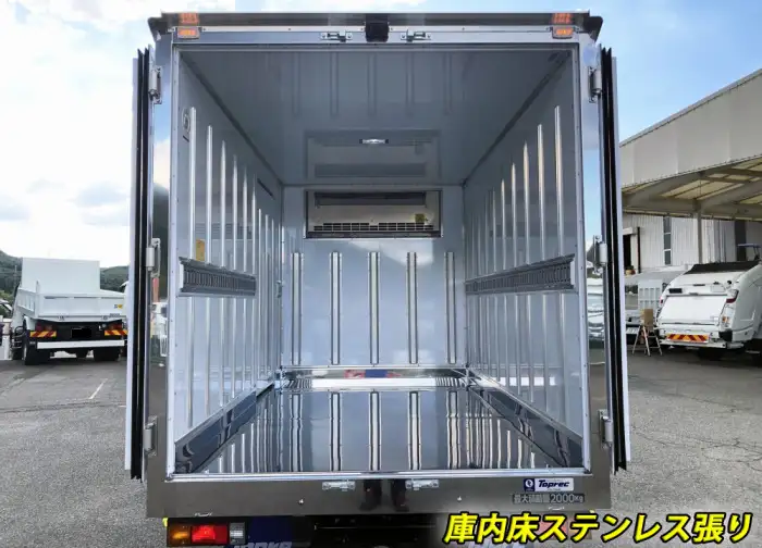 三菱 キャンター 小型 冷凍冷蔵 低温 床ステンの中古トラック画像7