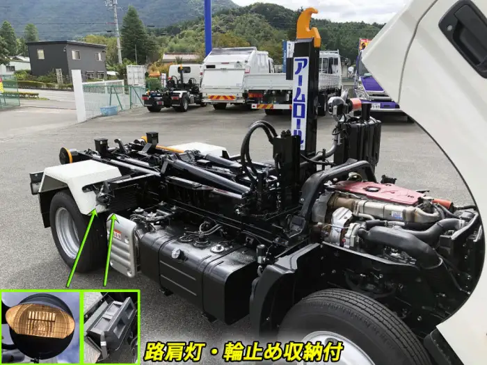日野 デュトロ 小型 アームロール ツインホイスト 2KG-XZU605Mの中古トラック画像9