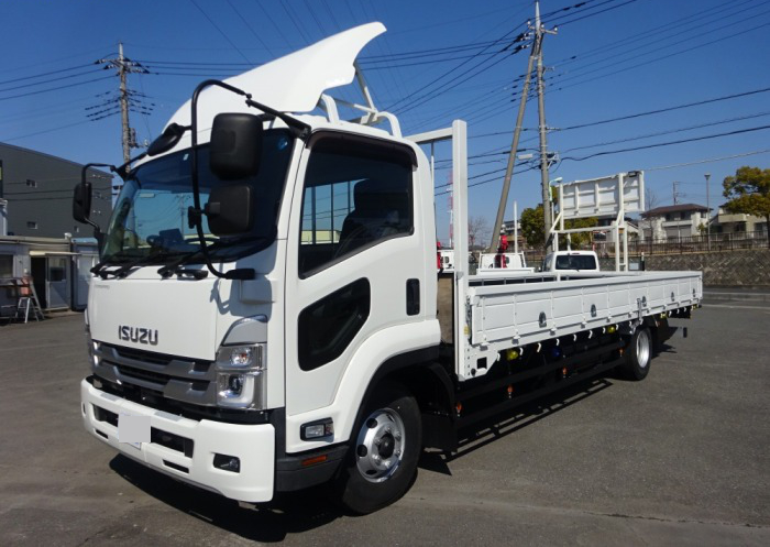 いすゞ フォワード 中型/増トン 平ボディ アルミブロック エアサス の中古トラック【車両No.161140】