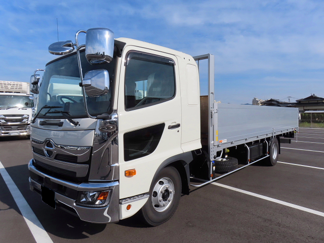 日野 レンジャー 中型/増トン 平ボディ アルミブロック エアサス の中古トラック【車両No.129848】