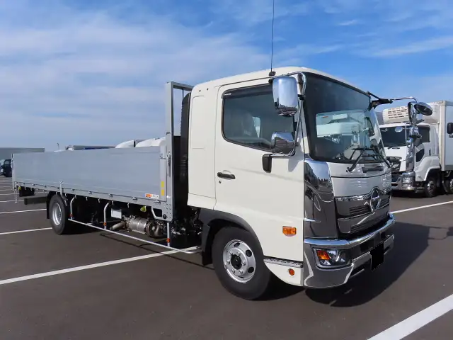 日野 レンジャー 中型/増トン 平ボディ アルミブロック ベッドの中古トラック画像2