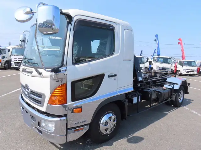 日野 レンジャー 中型/増トン アームロール ツインホイスト ベッド｜画像1