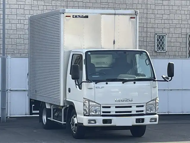 いすゞ エルフ 小型 アルミバン パワーゲート BKG-NJR85ANの中古トラック画像2