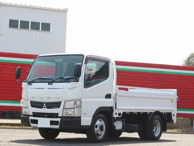 三菱 キャンター 小型 平ボディ パワーゲート TKG-FBA20 の中古トラック【車両No.185021】