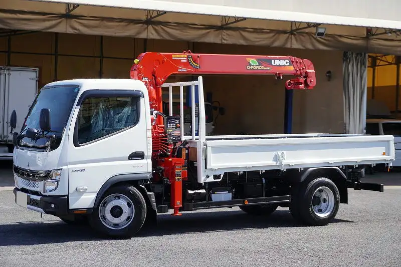 三菱 キャンター 小型 クレーン付 4段 ラジコンの中古トラック画像1