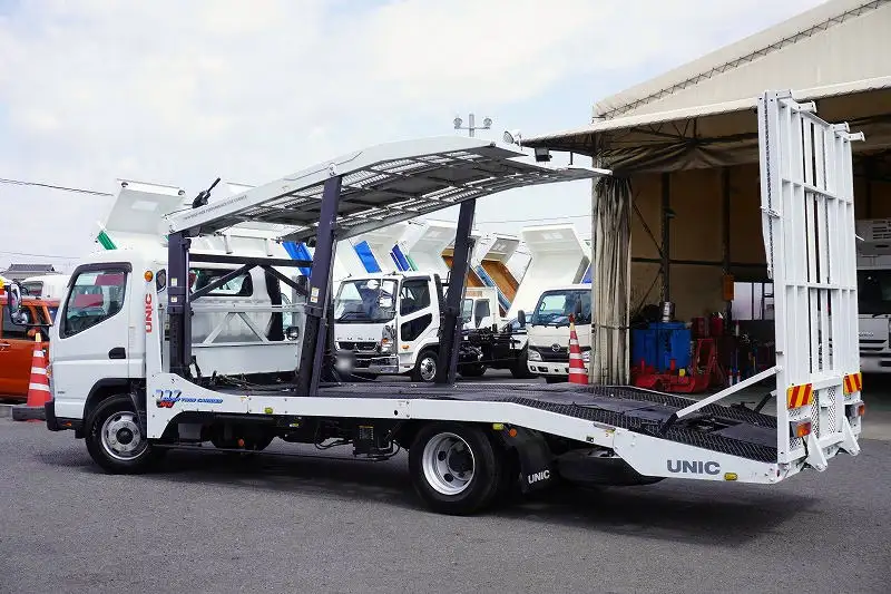 三菱 キャンター 小型 車両重機運搬 ラジコン ウインチの中古トラック画像4