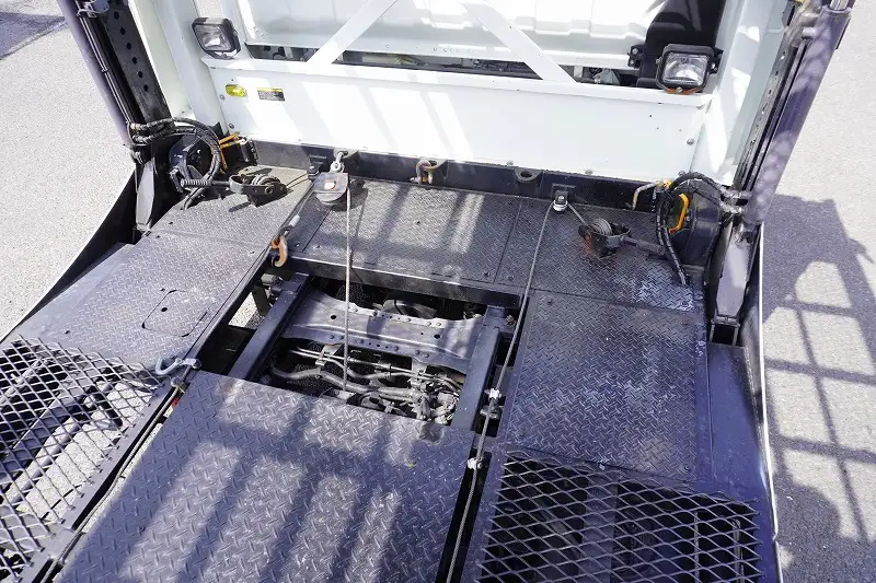 三菱 キャンター 小型 車両重機運搬 ラジコン ウインチの中古トラック画像6