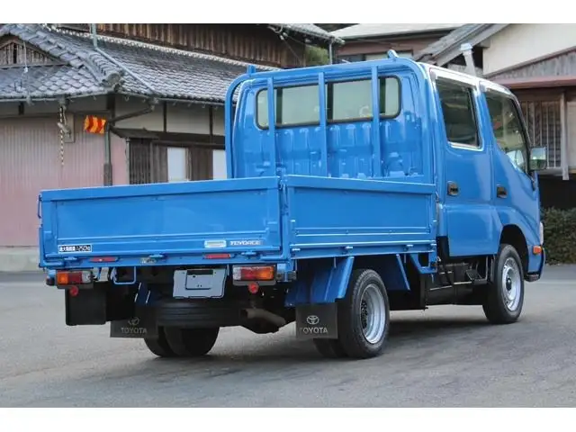 トヨタ トヨエース 小型 平ボディ Wキャブ 床鉄板の中古トラック画像2