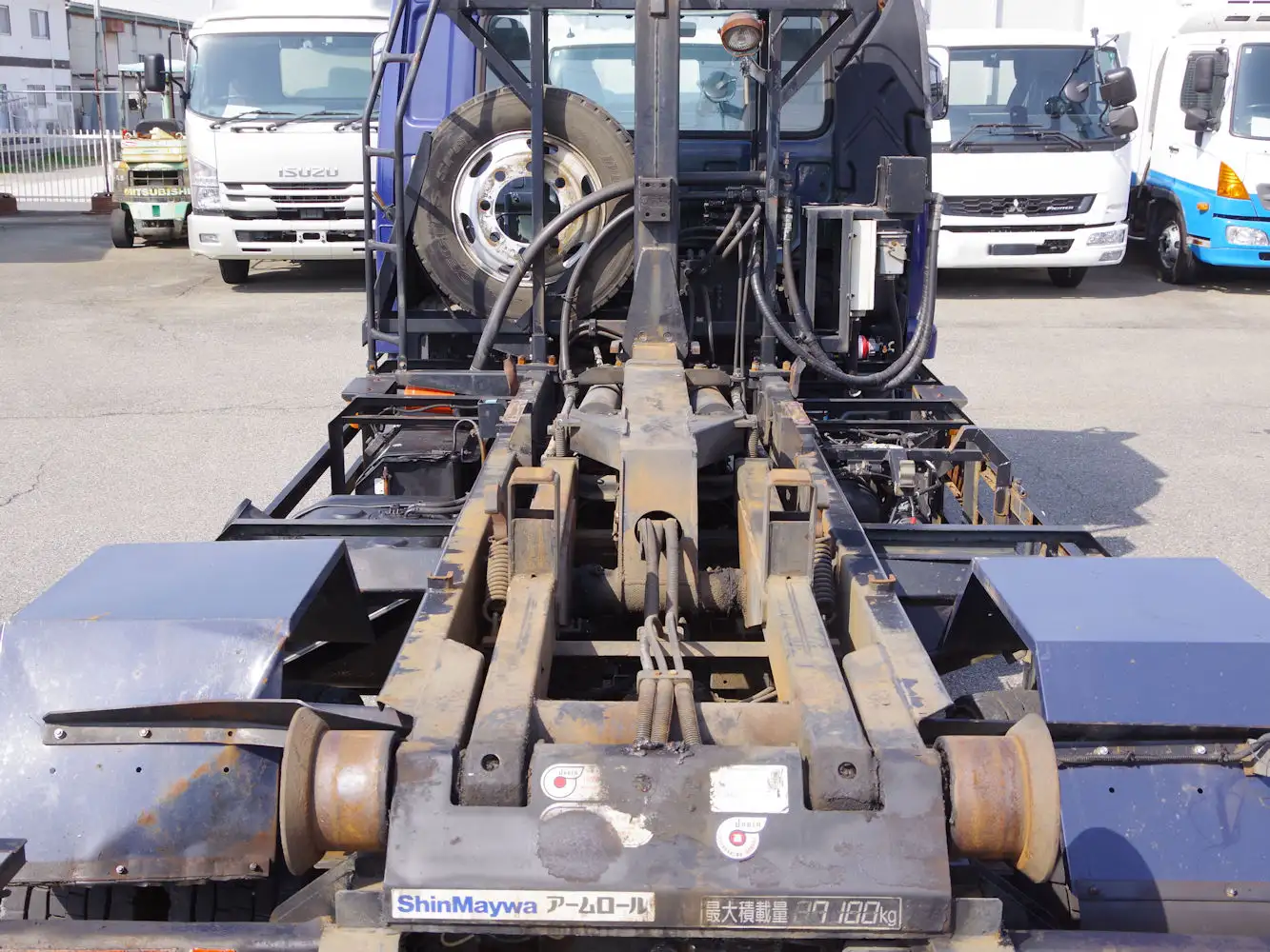 日産UD コンドル 中型/増トン アームロール ツインホイスト PK-PK36Aの中古トラック画像10