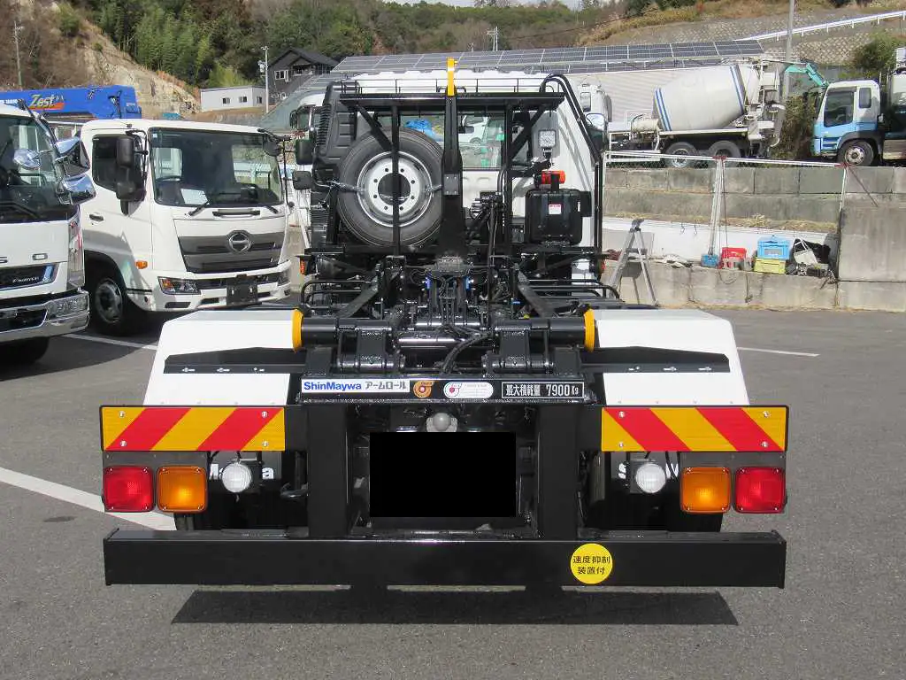 三菱 ファイター 中型/増トン アームロール ツインホイスト 2KG-FK72FZの中古トラック画像3