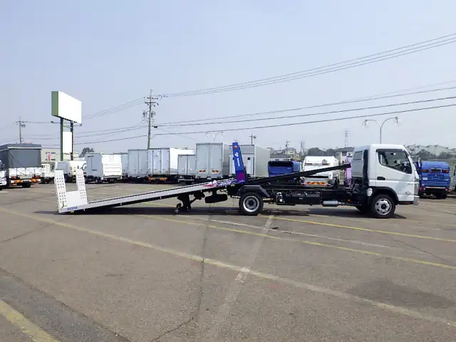 三菱 キャンター 小型 車両重機運搬 ラジコン ウインチの中古トラック画像5