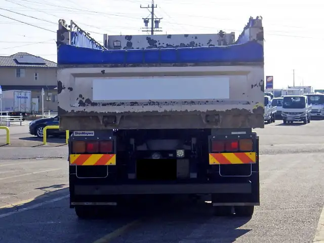 三菱 ファイター 中型/増トン ダンプ ステンレス張り コボレーンの中古トラック画像4