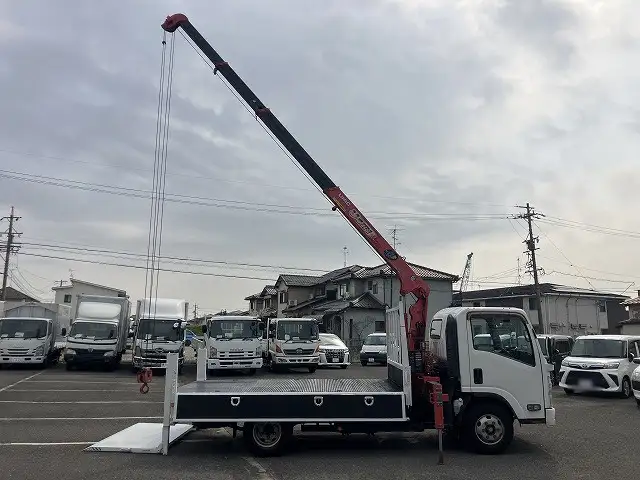 いすゞ エルフ 小型 クレーン付 パワーゲート 床鉄板の中古トラック画像5