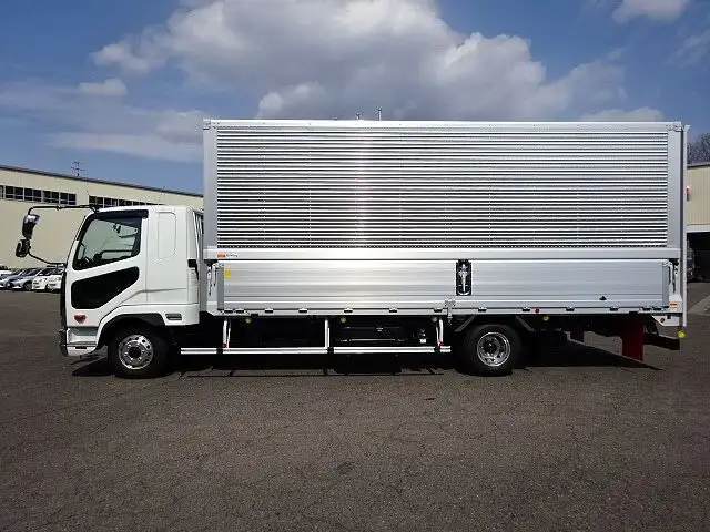 三菱 ファイター 中型/増トン ウイング エアサス ベッドの中古トラック画像3
